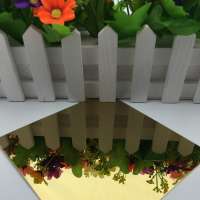 201 304 316 430 Stainless steel golden sheet mirror